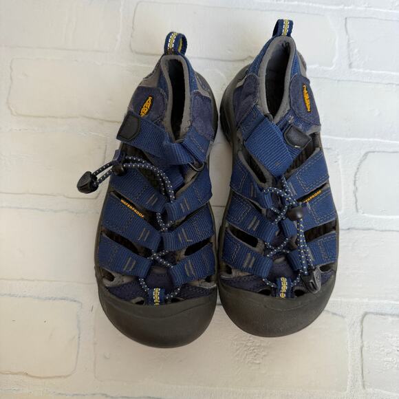 KEEN Newport H2 Youth Boys Navy & Black Outdoor Hiking Sandals Size 1Y - Picture 4 of 7